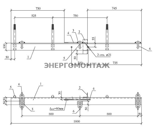 Траверса ТМ-68